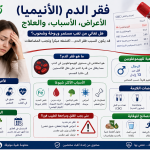 فقر الدم وأعراضه مثل التعب والشحوب مع توضيح الأسباب والعلاج ونقص الحدي