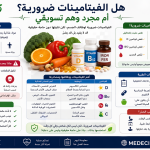 الفيتامينات والمكملات الغذائية هل هي ضرورية أم مجرد وهم تسويقي مع توضيح الفوائد والمخاطر